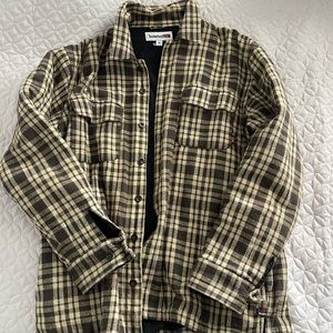 timberland flannel jacket